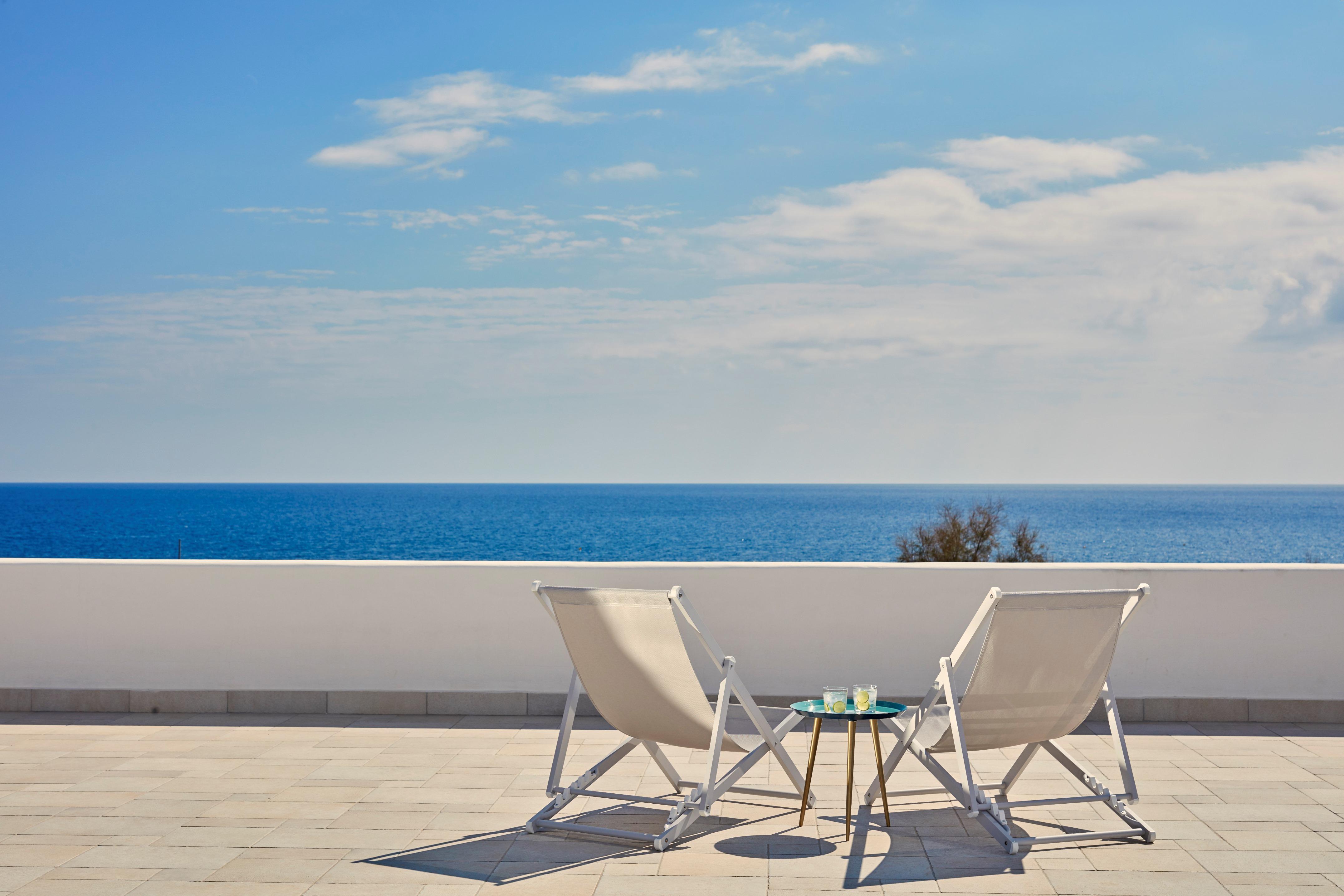 Aqua Blue Beach Hotel Perissa  Esterno foto