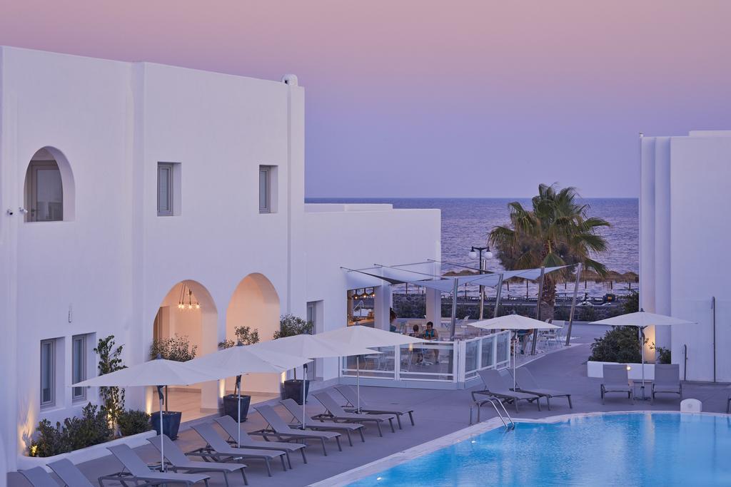Aqua Blue Beach Hotel Perissa  Esterno foto