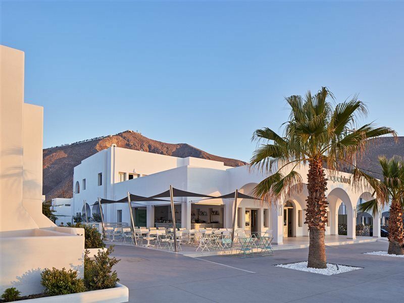 Aqua Blue Beach Hotel Perissa  Esterno foto